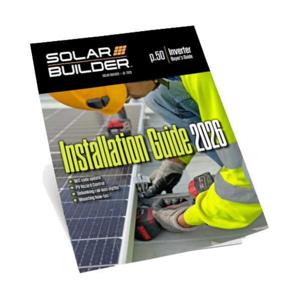 Solar Builder magazine cover