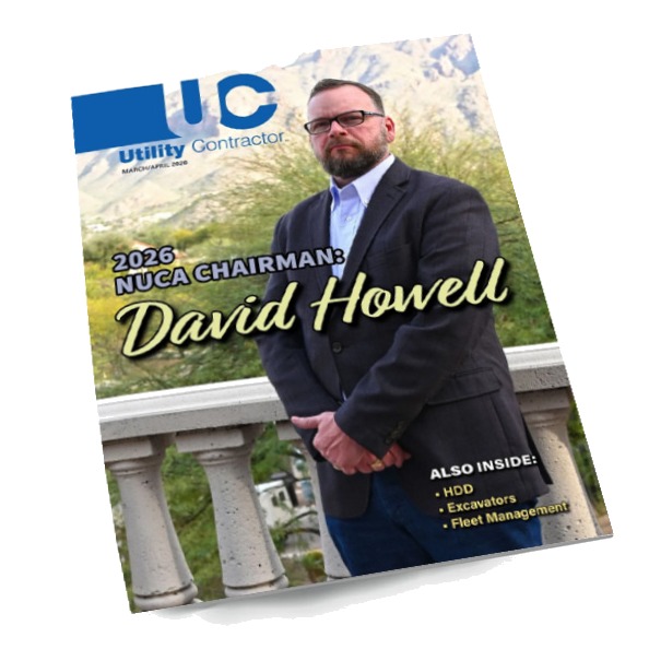 Utility Contractor magazine cover
